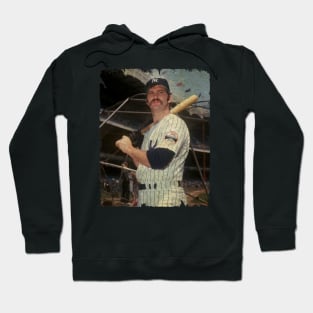 Thurman Munson in New York Yankees, 1976 Hoodie